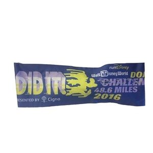 2016 Disney runDisney WDW Dopey Challenge 48.6 "I Did It" Bondi Band Headband